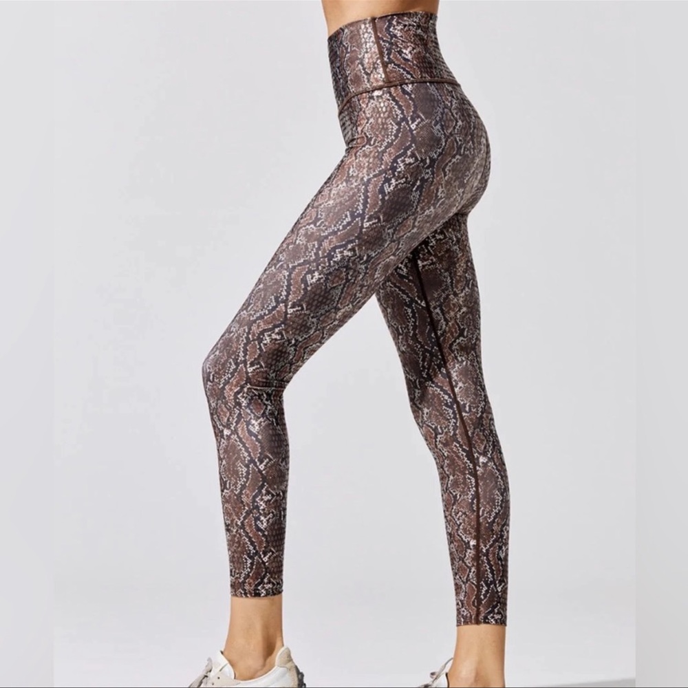 NWT- Carbon38 Printed Leggings in True Snake 🐍